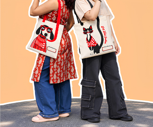 Pet Fed Tote Bag with Customisable Kit