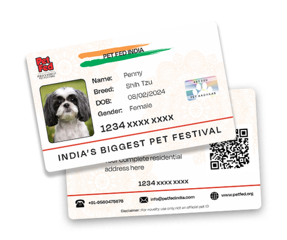 Personalised Pet Aadhar Card