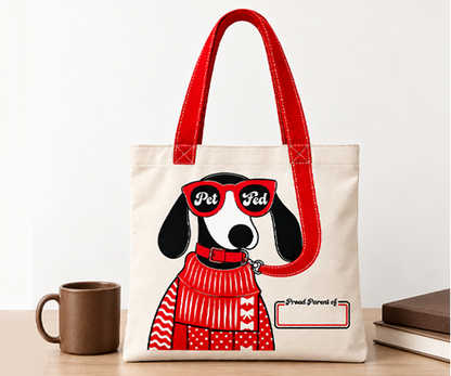 Pet Fed Tote Bag with Customisable Kit