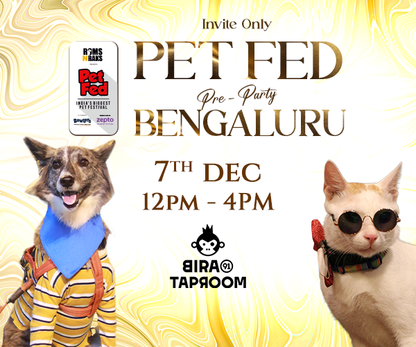 Bengaluru Pre Party To Pet Fed